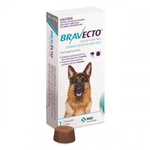 Bravecto Chewable for Large Dogs 44-88lbs (20-40kg) | VetBarn
