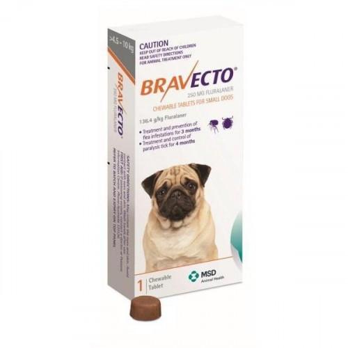 Bravecto Chewable Tablet for Small Dogs 10-22lbs (4.5-10kg) | VetBarn