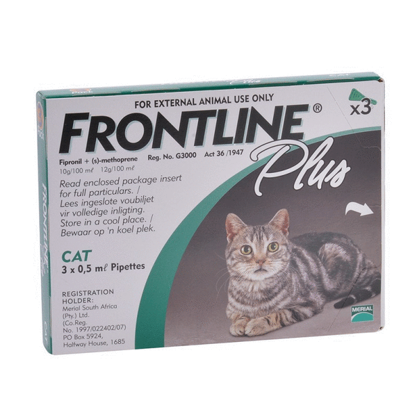 Frontline Plus for Cats, 3 Pack  | VetBarn