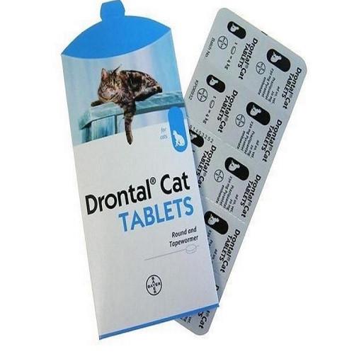 Drontal AllWormer Cat Refill Pack 4 tablets | VetBarn