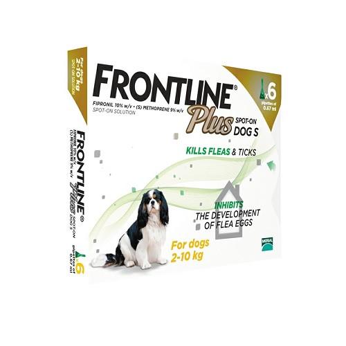 Frontline Plus Spot-On For Small Dogs 2-10-kg, 6 Pack | VetBarn