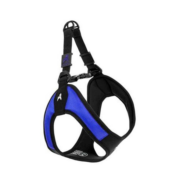 Gooby Escape Free Easy Fit Dog Harness Blue  | ozpetworld.com