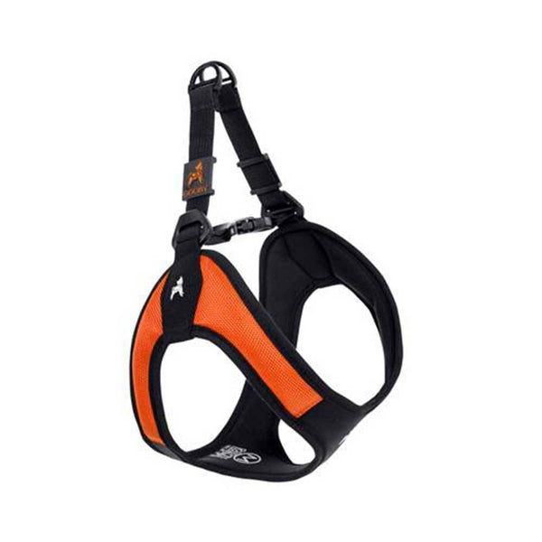 Gooby Escape Free Easy Fit Dog Harness Orange  | ozpetworld.com