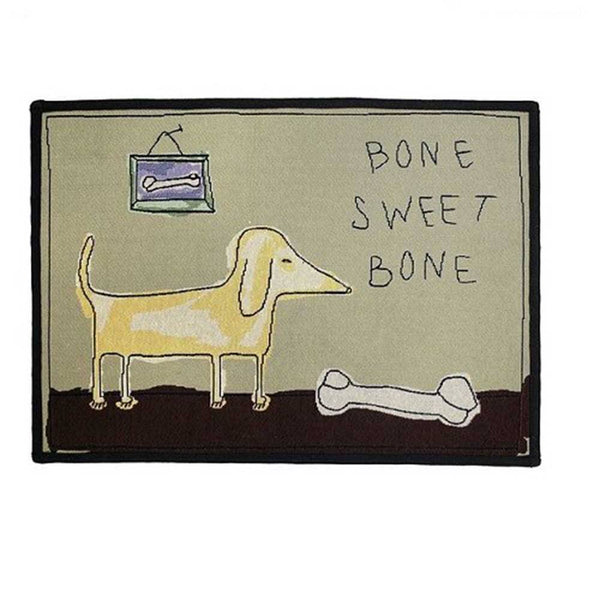 PB Paws & Co. Pet Collection Tapestry Pet Mats Bone Sweet Bone Pattern | ozpetworld.com