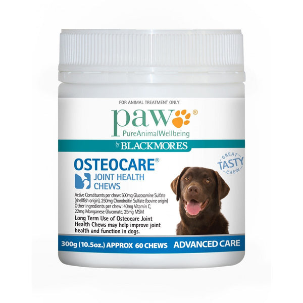 Blackmores Paw Osteocare Joint Health Chews Dogs, 300g (10.5oz) | VetBarn