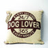 Park B. Smith Vintage House Pillow, Dog Lover Pattern (Square) Square | ozpetworld.com
