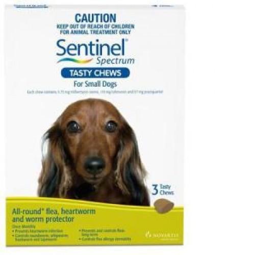 Novartis Sentinel Spectrum For Small Dogs 9-25 lbs (4-11 kg) | VetBarn