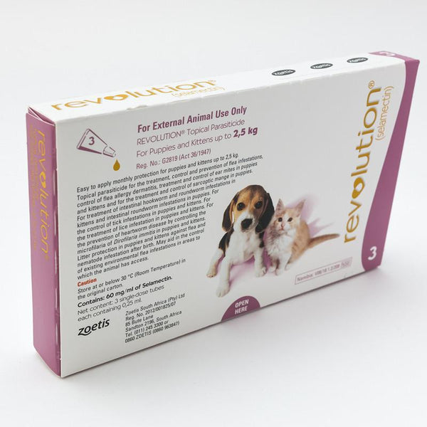 Zoetis Revolution Pink for Puppies and Kittens up to 5lbs (2.5kg) | VetBarn