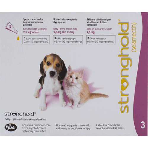 Zoetis Stronghold For Puppy and Kittens under 5 lbs (2.5 kg) | VetBarn
