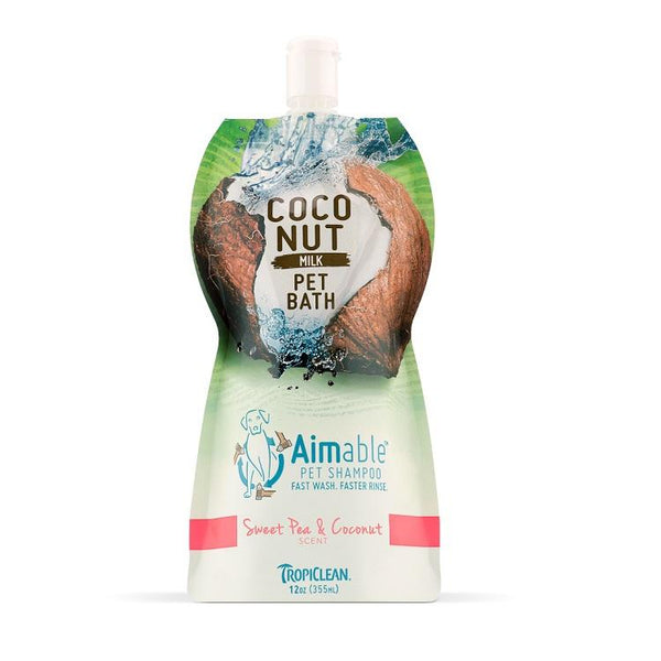 Tropiclean Aimable Pet Shampoo, Sweet Pea & Coconut Scent | Singpet.Com