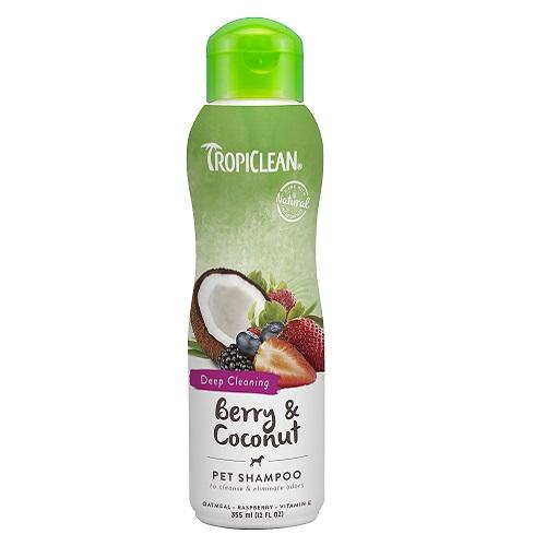 Tropiclean Berry & Coconut Pet Shampoo | Singpet.Com.Sg