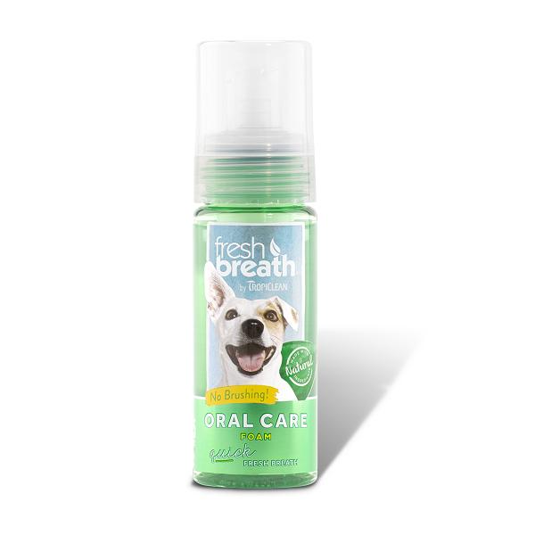 Tropiclean Fresh Breath Mint Foam For Dogs | Singpet.Com