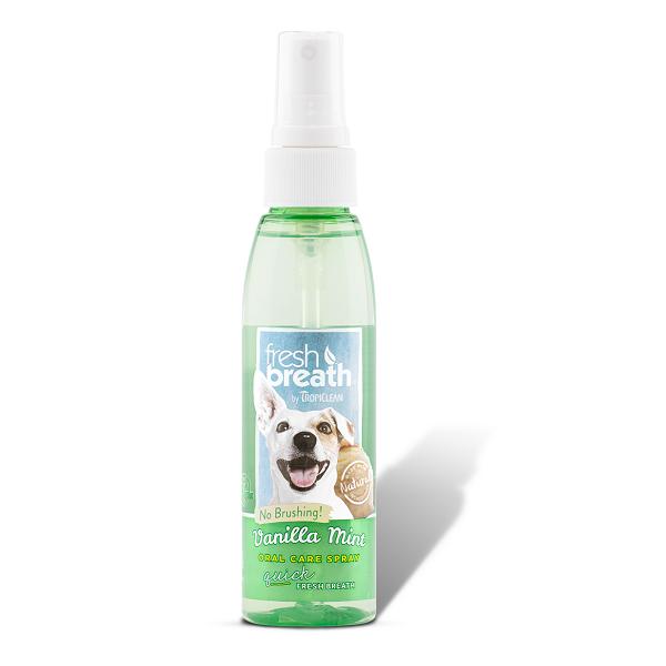 Tropiclean Vanilla Mint Oral Care Spray For Dogs | Singpet.Com