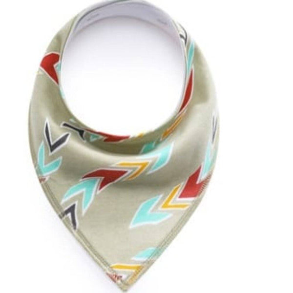 Wiggles Colourful Cotton Triangle Dog Bandana - Arrow | ozpetworld.com