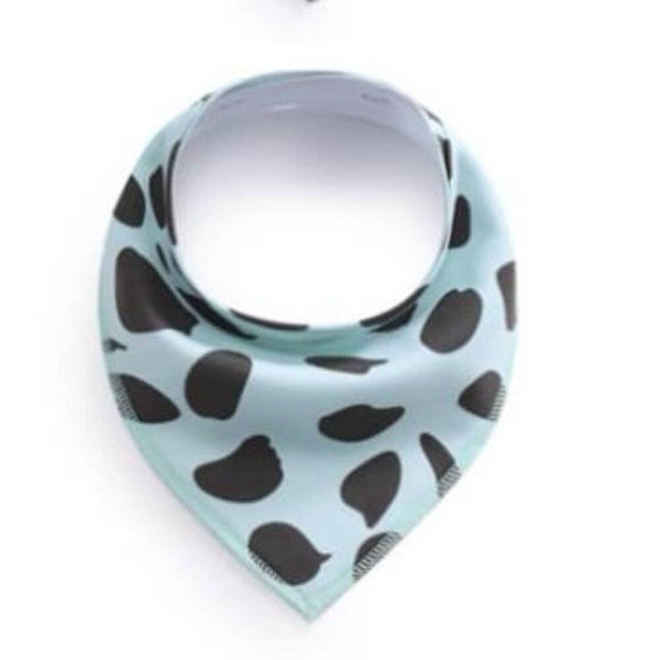 Wiggles Colourful Cotton Triangle Dog Bandana - NB Dots | ozpetworld.com