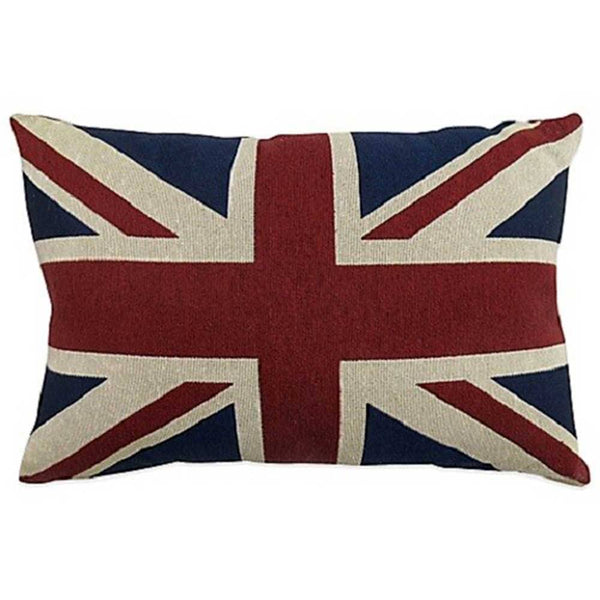 Park B. Smith Vintage House Pillow, Union Jack Pattern | ozpetworld.com