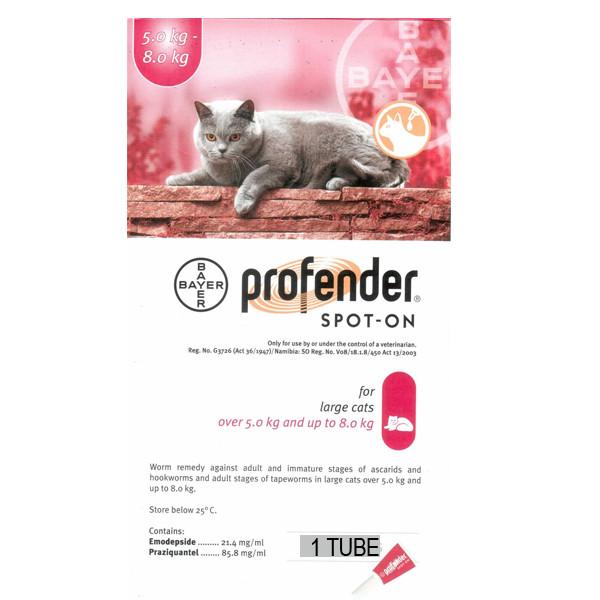 Profender Allwormer For Large Cats, 1 Tube | VetBarn